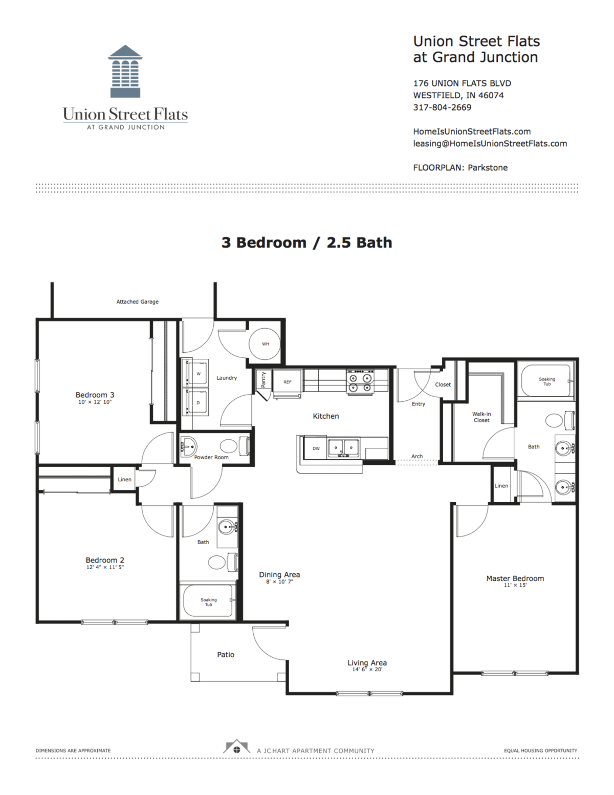Parkstone floor plan Parkstone floor plan