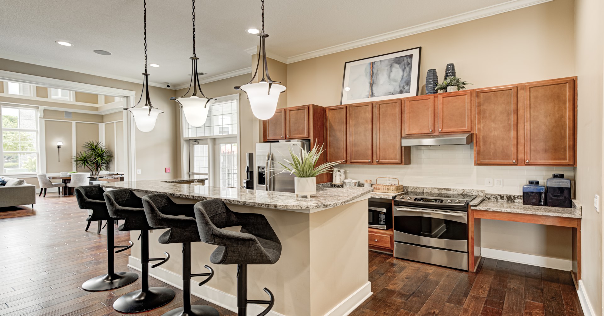 Union Street Flats Resident Kitchen